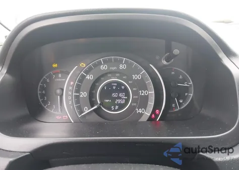 2013 Honda Cr-V Ex-L from USA, damaged, VIN 5J6RM4H72DL006403